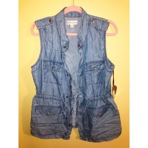 XXL Knox Rose Denim Vest